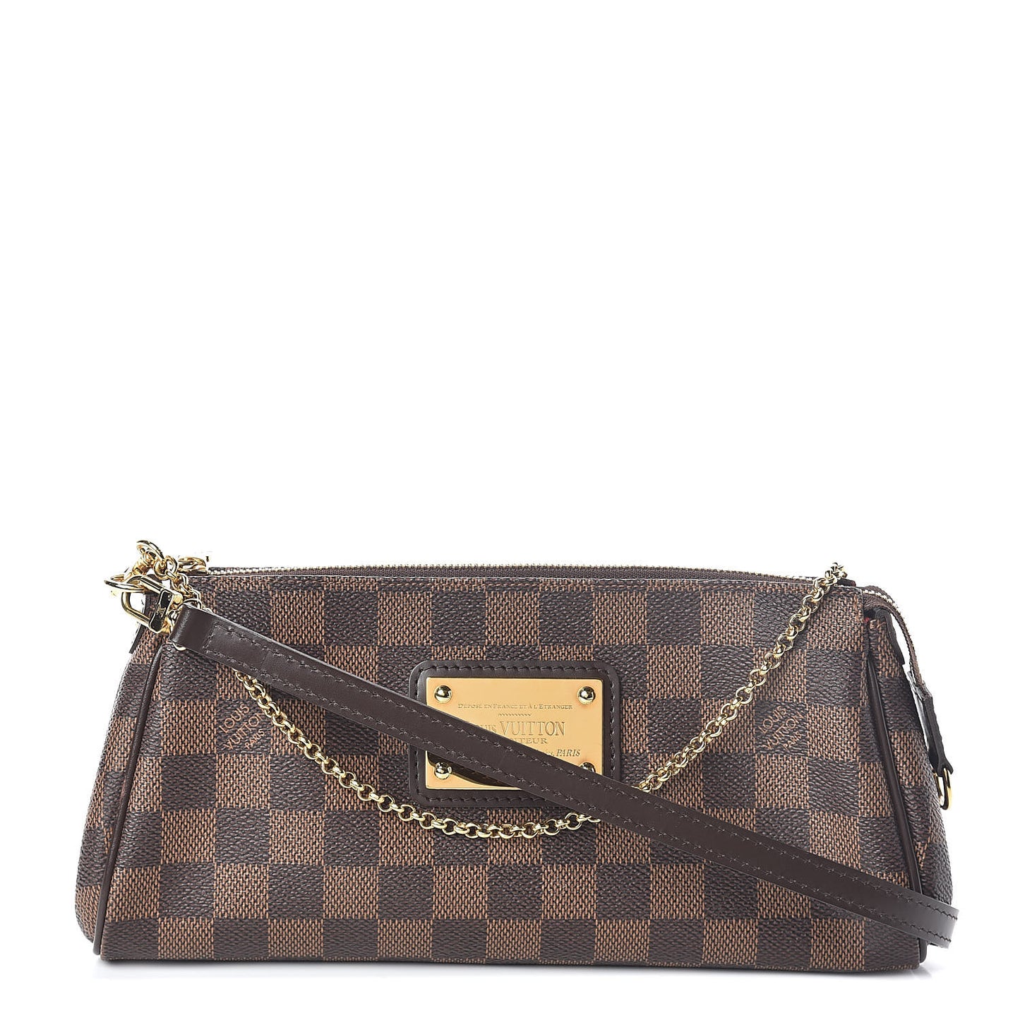 Damier Ebene Eva Clutch