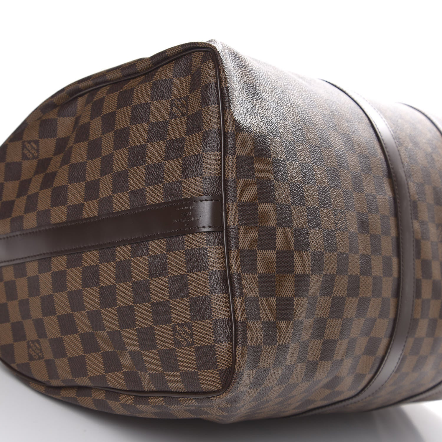 Louis Vuitton Damier Ebene Keepall Bandouliere 55 5 of 9