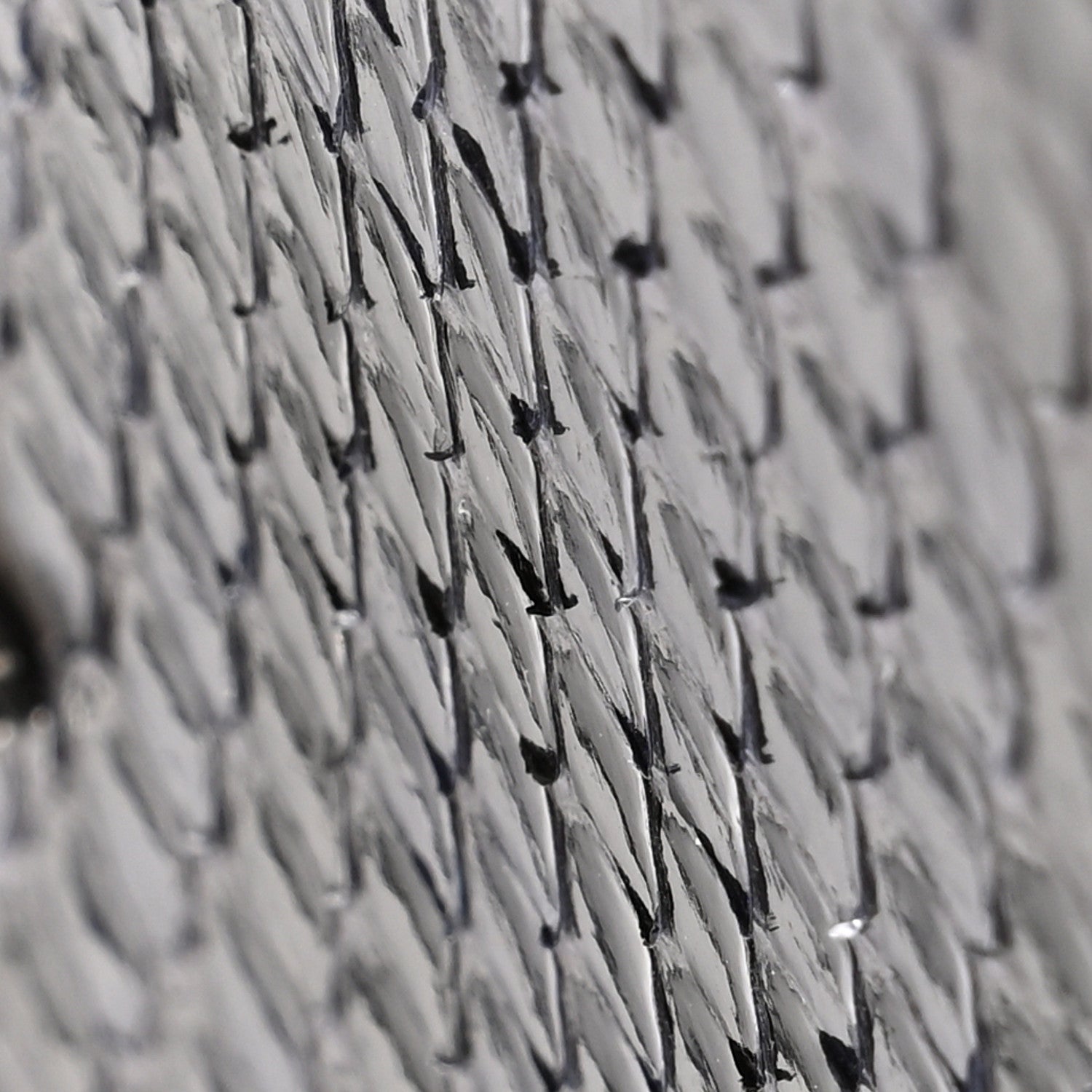 Fendi Snakeskin Metal Monster Eyes Zip Around Wallet Navy 10 of 12