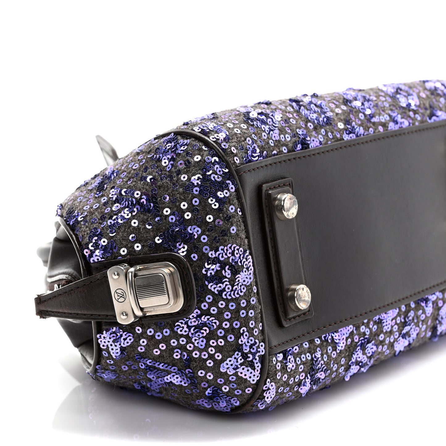 Sequin Monogram Sunshine Express Baby Purple