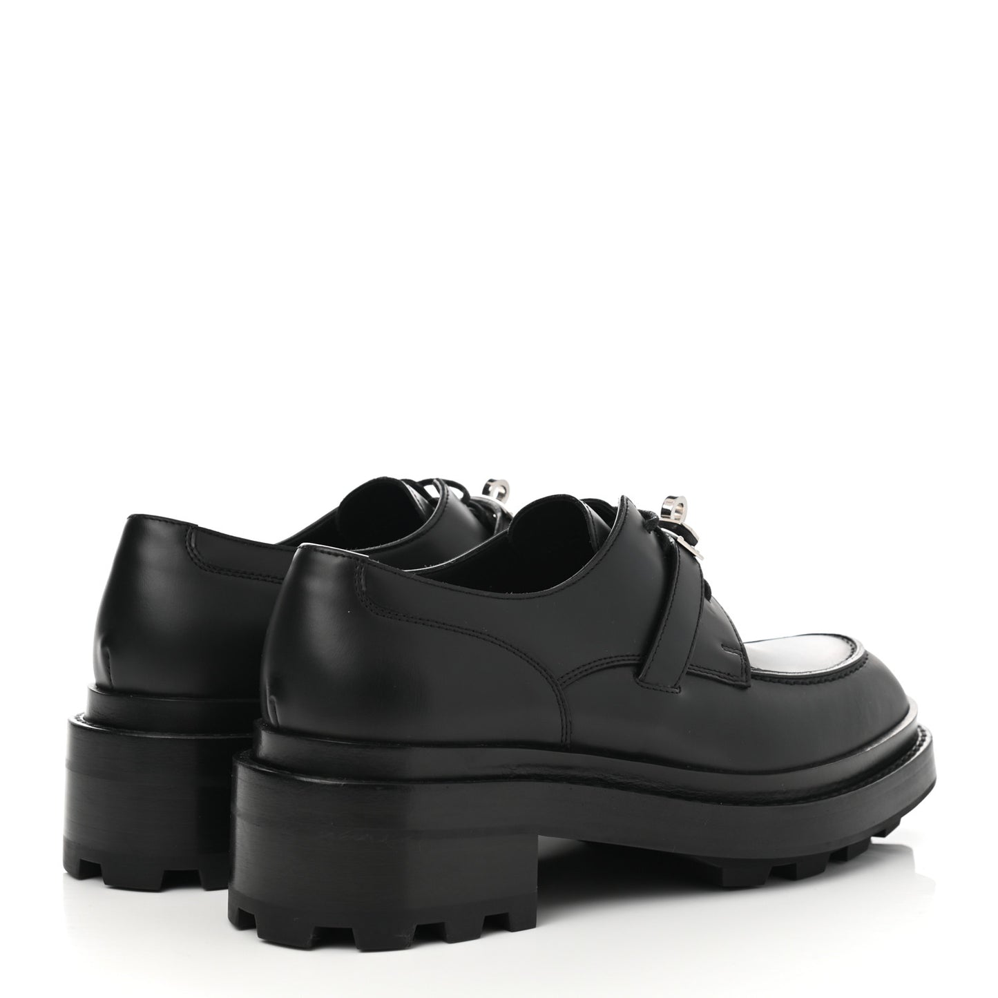 Glossed Calfskin First Oxford 37.5 Black
