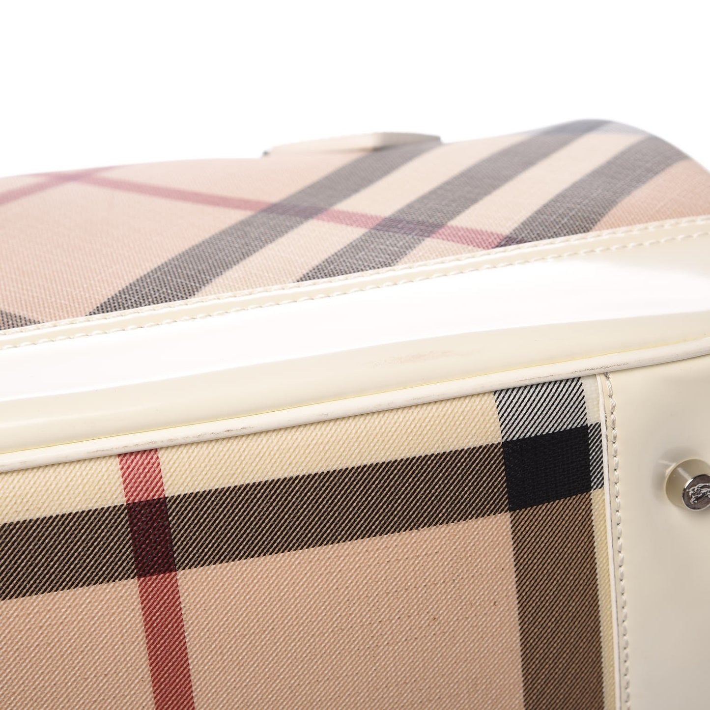 Nova Check Bowling Bag White