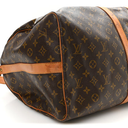 Louis Vuitton Monogram Keepall Bandouliere 55 8 of 10