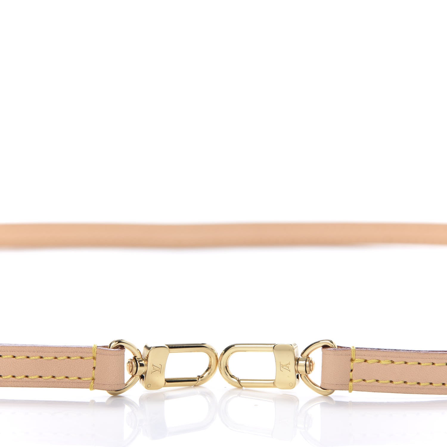 Louis Vuitton Vachetta 12mm Long Shoulder Strap VVN 3 of 4
