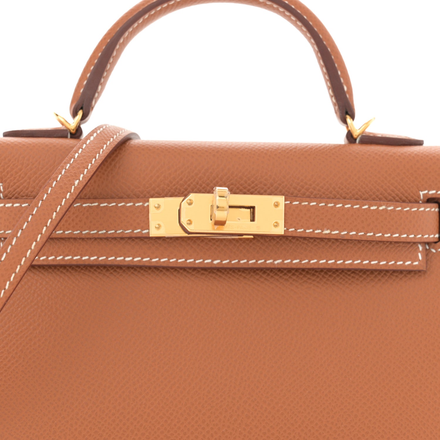 Hermes Epsom Mini Kelly Sellier 20 Gold 8 of 12