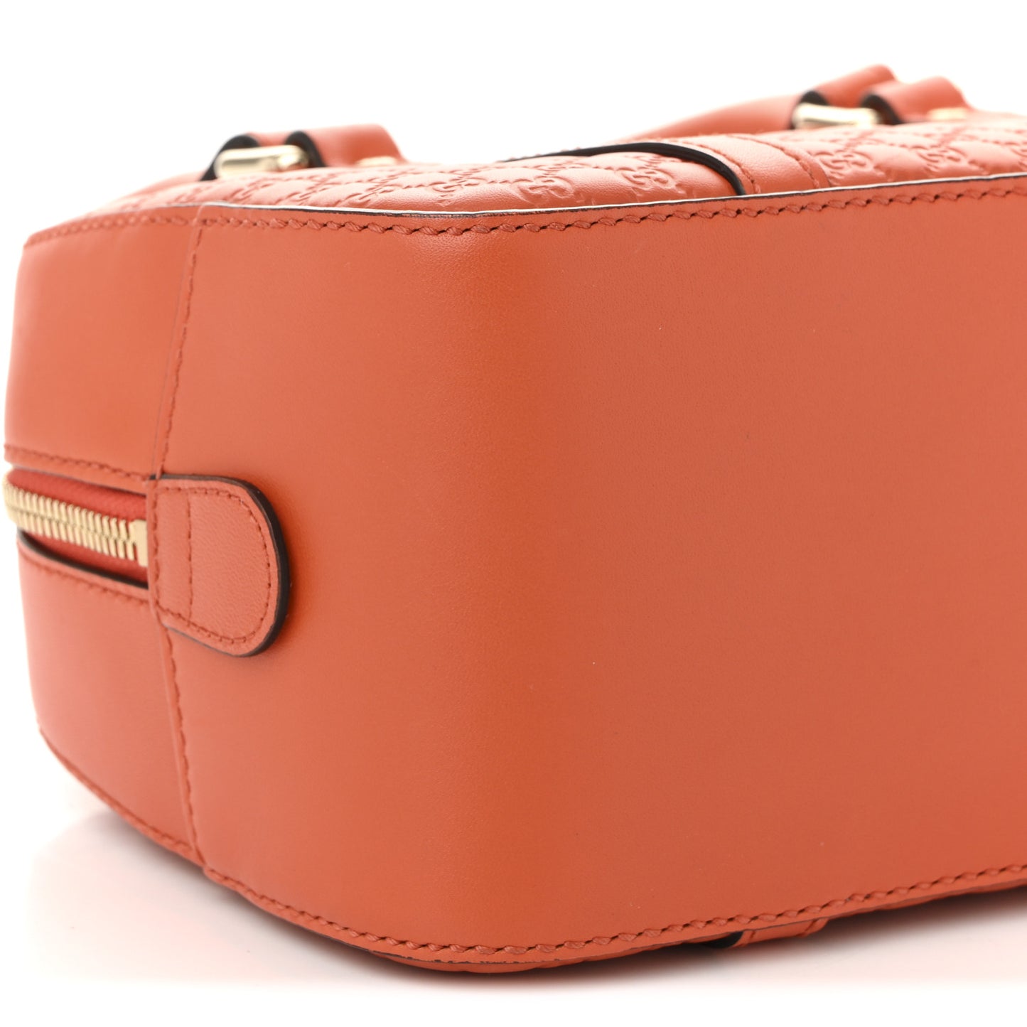 Soft Microguccissima Small Crossbody Bag Sun Orange