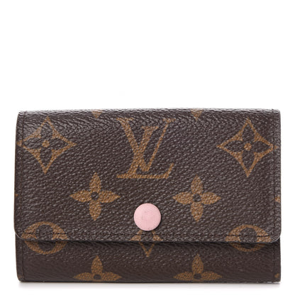 Louis Vuitton Monogram Multicles 6 Key Holder Rose Ballerine 1 of 9