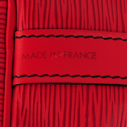 Louis Vuitton Epi Petit Noe Castillan Red 7 of 9
