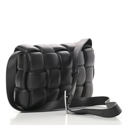 Bottega Veneta Nappa Maxi Intreccio Padded Cassette Crossbody Bag Black 3 of 11