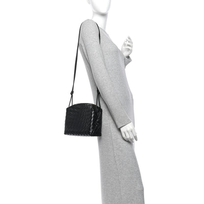 Bottega Veneta Nappa Intrecciato Small Loop Camera Bag Black 2 of 10
