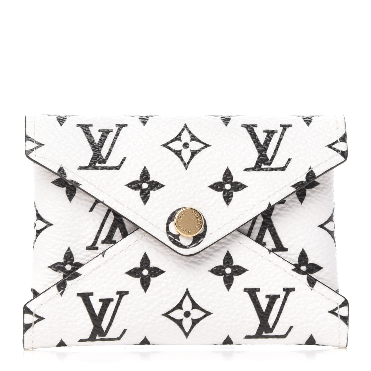 Monogram Giant Small Kirigami Pochette Insert White