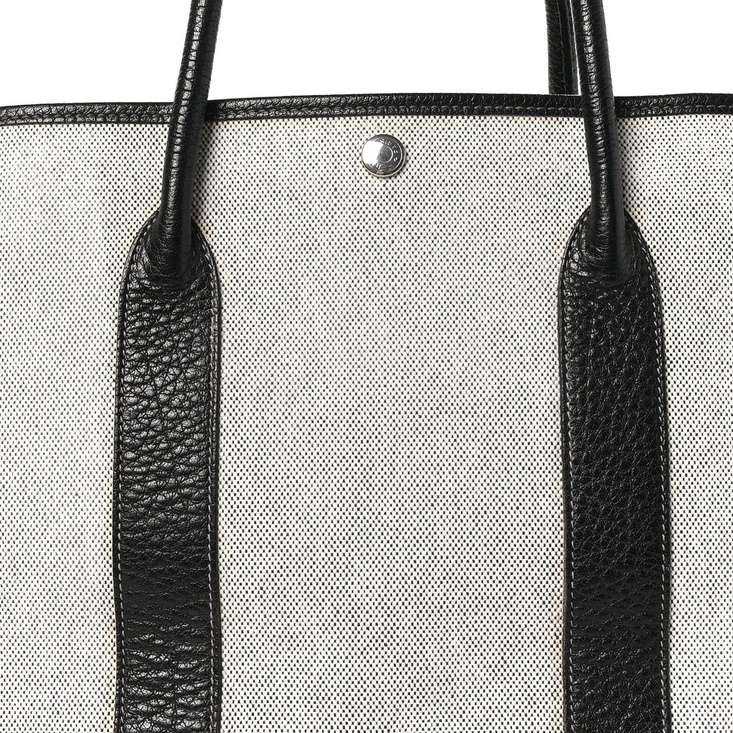 Toile Buffle Skipper Garden Party 36 MM Tote Black