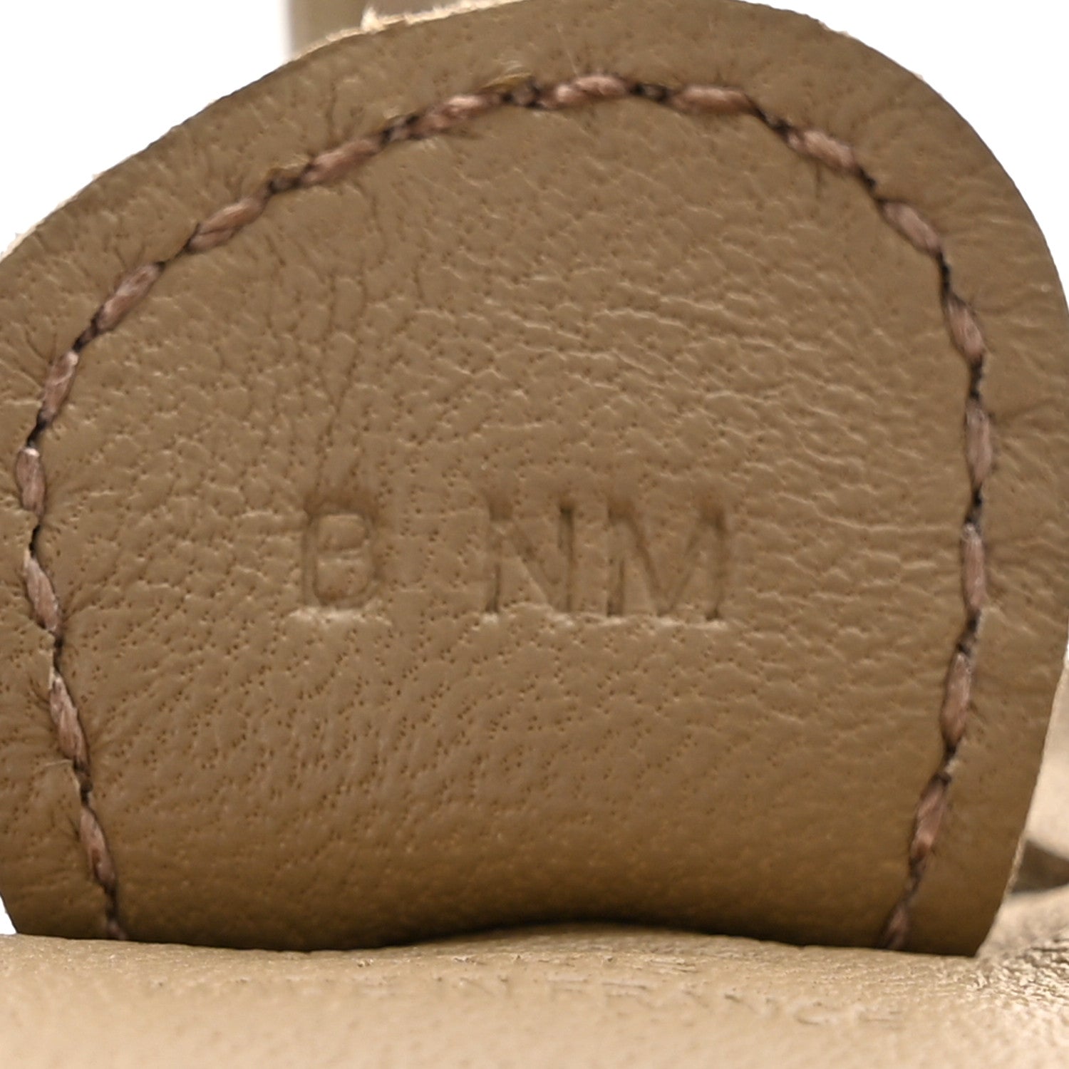 Hermes Milo Lambskin Grigri Rodeo Horse Bag Charm PM Beige Marfa 4 of 5