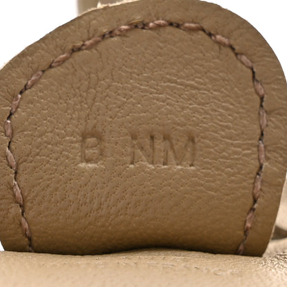 Hermes Milo Lambskin Grigri Rodeo Horse Bag Charm PM Beige Marfa 4 of 5