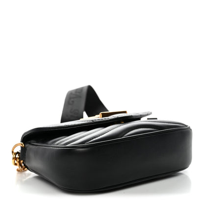 Louis Vuitton Calfskin New Wave Multi Pochette Black 4 of 9
