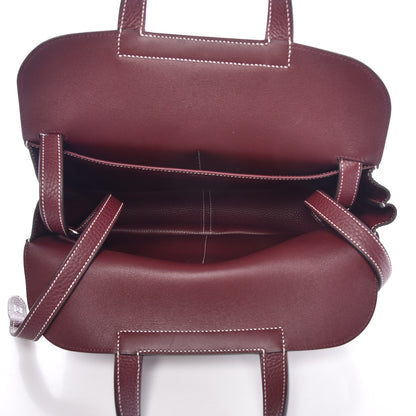 Hermes Taurillon Clemence Halzan 31 Bordeaux 6 of 14