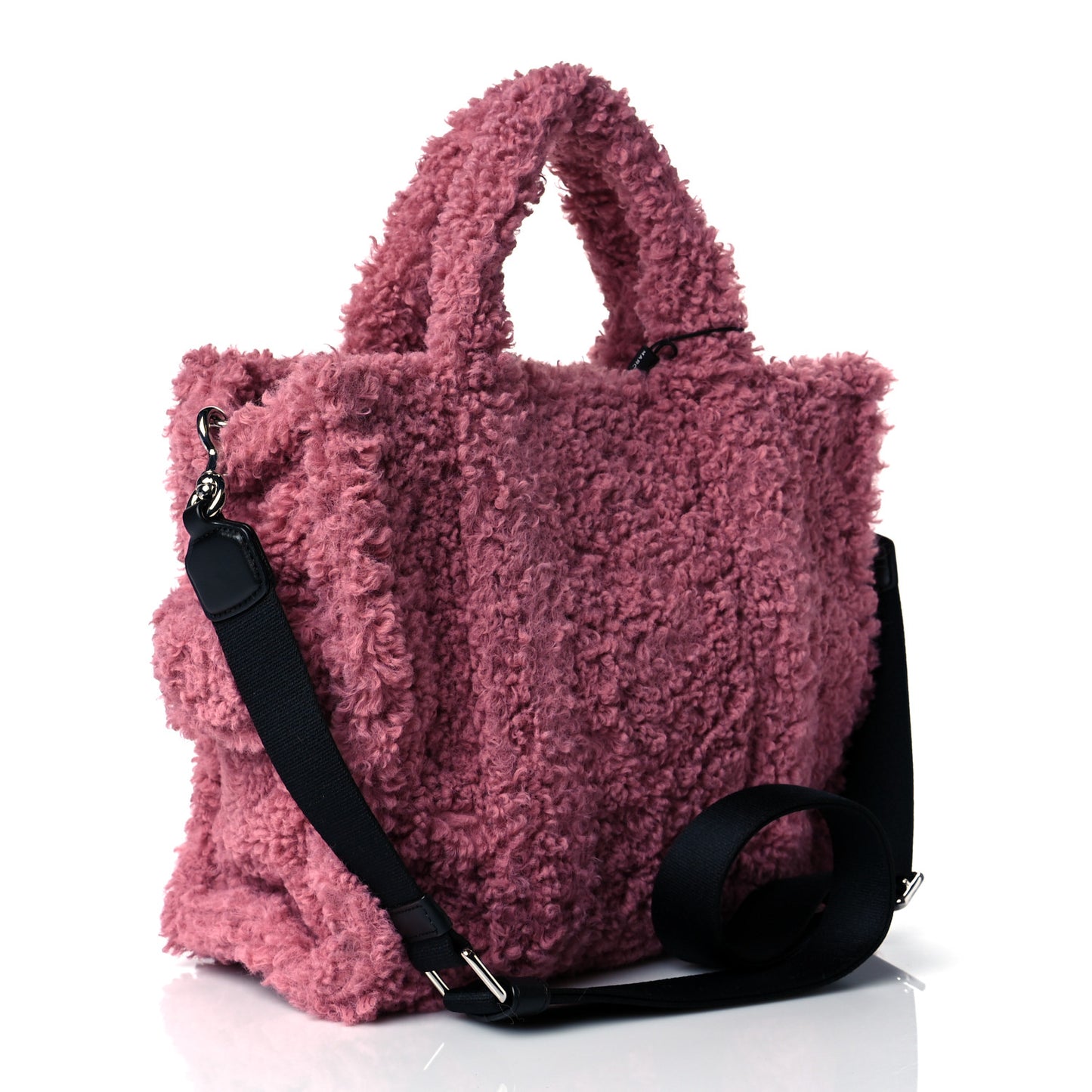 Polyester Cotton The Teddy Traveler Tote Bag Sweet Pea