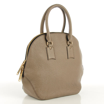 Burberry Heritage Grain Medium Orchard Bowling Bag Pale Taupe 3 of 9
