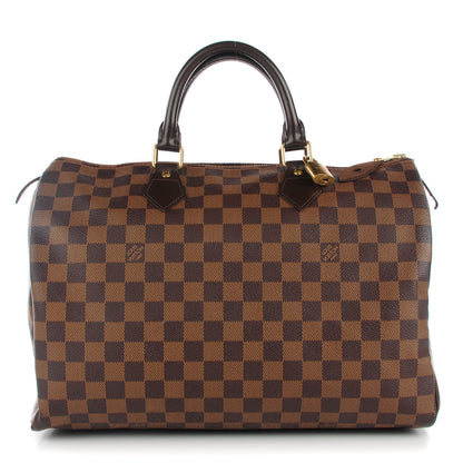Louis Vuitton Damier Ebene Speedy 35 1 of 7