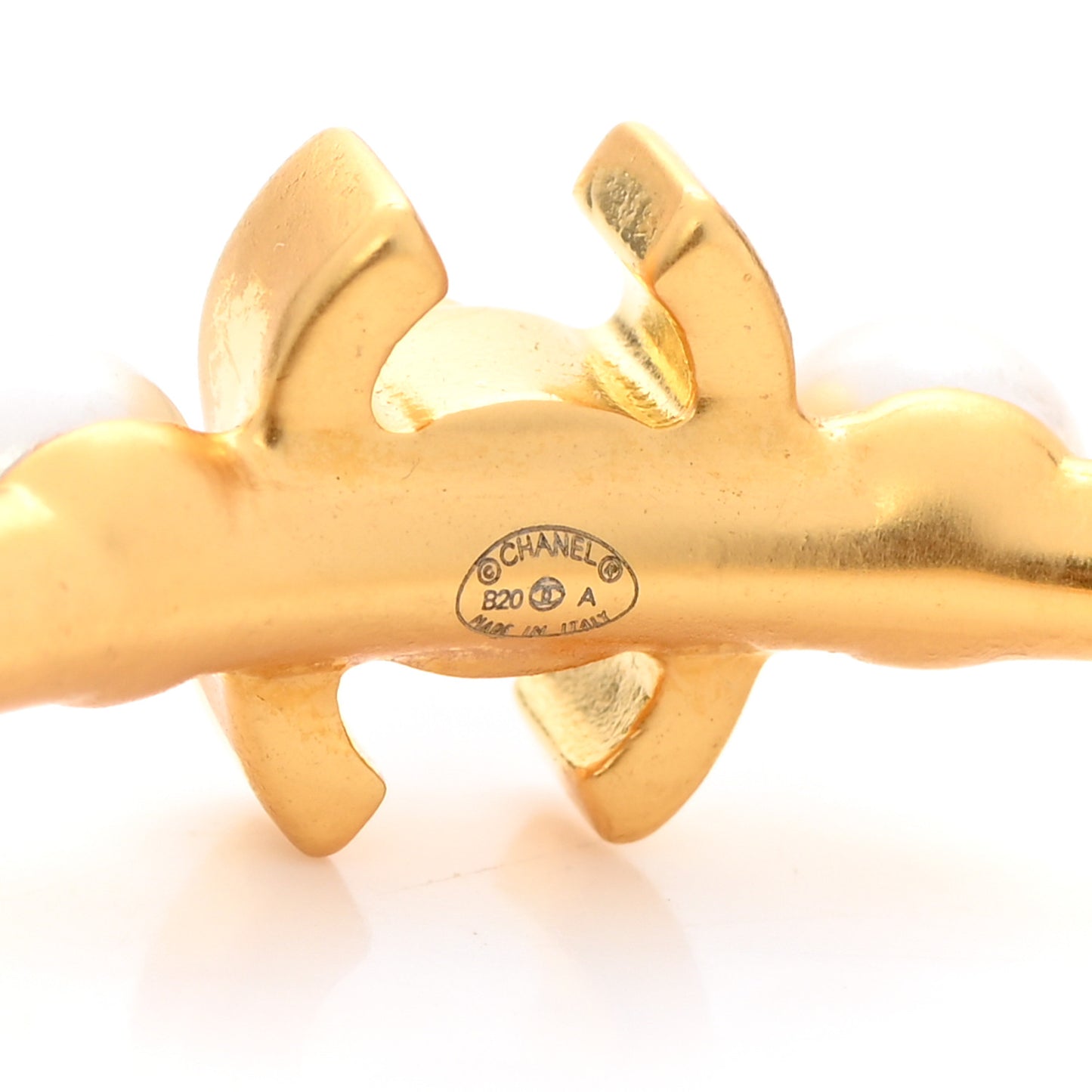 Pearl CC More Is More Hoop Earrings Gold