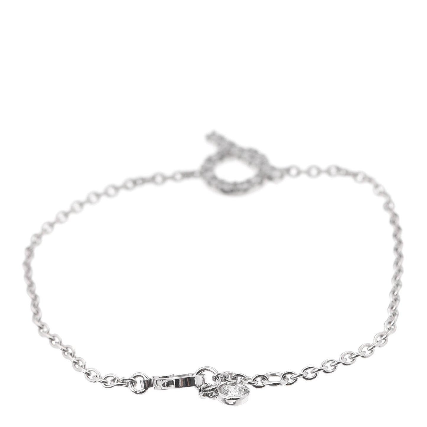 18K White Gold Diamond Finesse Bracelet SH
