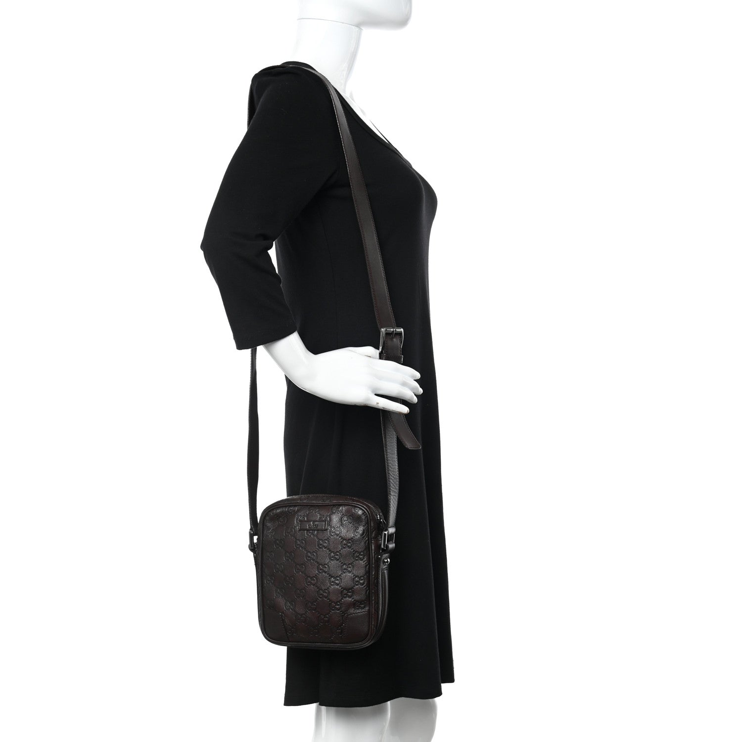 Gucci Guccissima Small Bag Brown 2 of 10