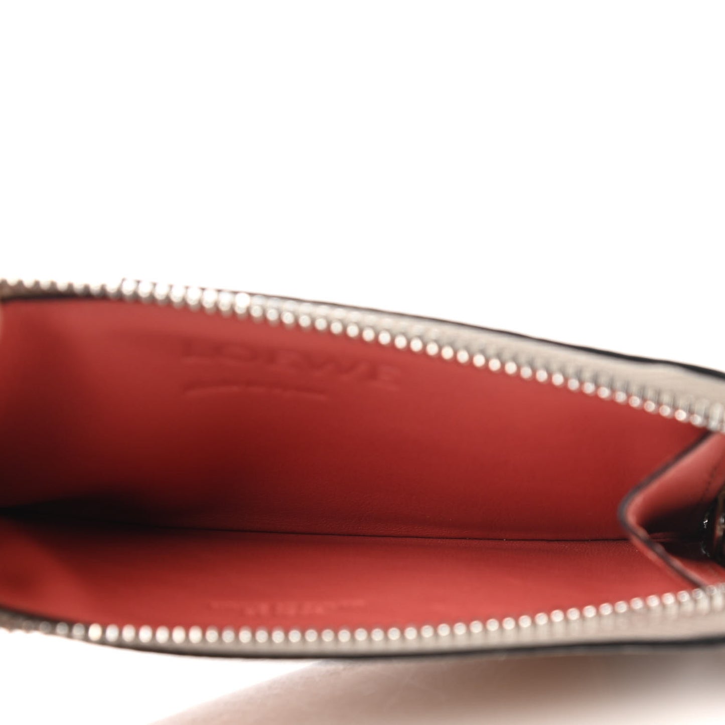 Soft Grained Calfskin Coin Card Holder Light Oat Honey