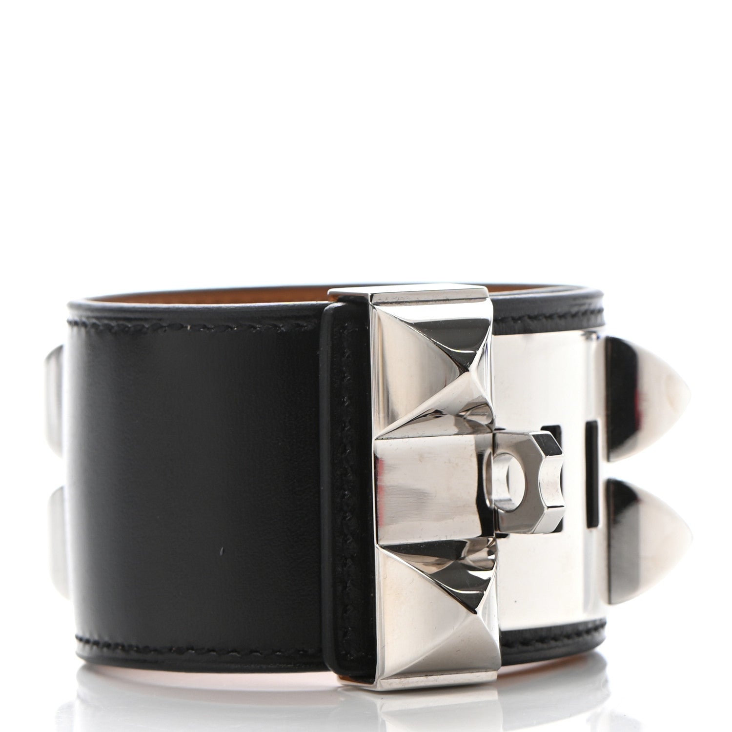 Hermes Box Collier de Chien CDC Bracelet S Black 3 of 9