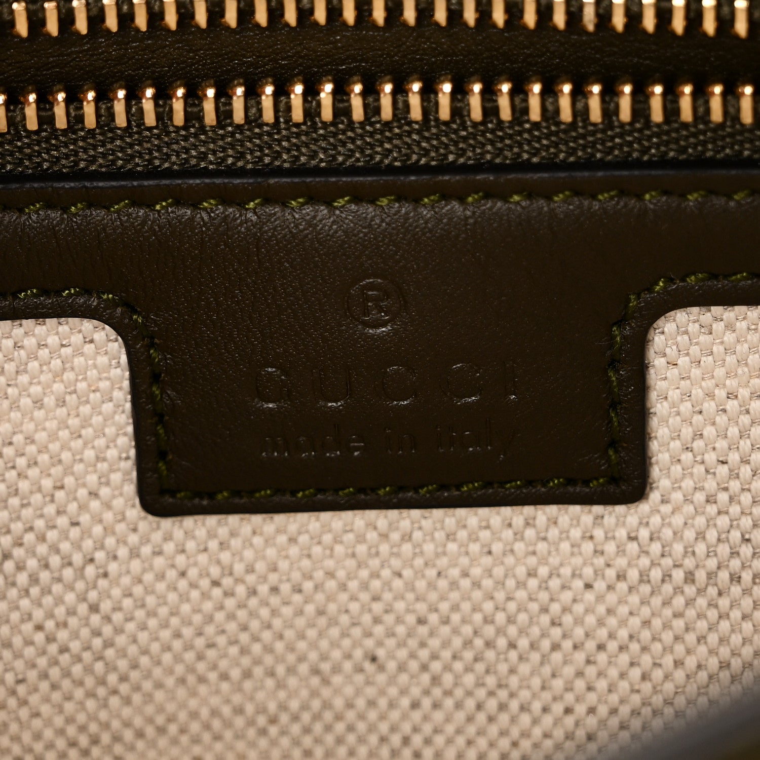 Gucci Suede Calfskin Blondie Medium Shoulder Bag Green 6 of 10