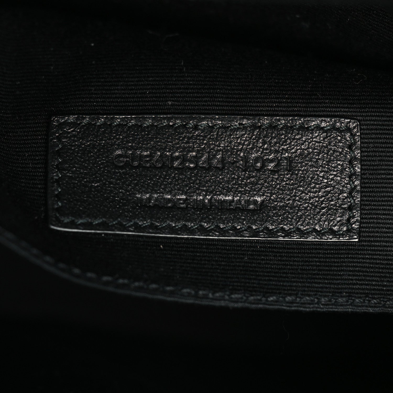 Saint Laurent Calfskin Matelasse Monogram Lou Camera Bag Military Olive 7 of 10