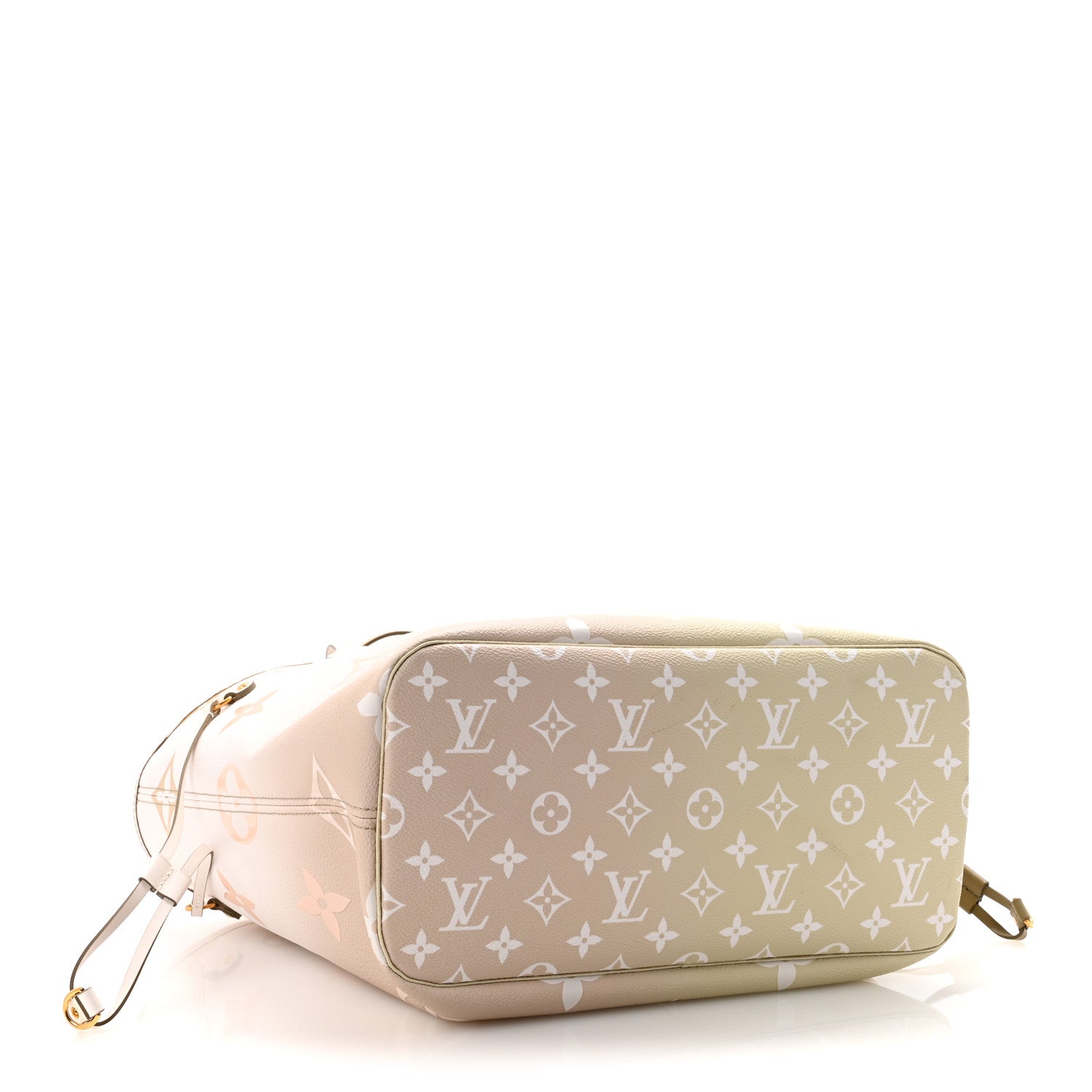 Louis Vuitton Monogram Giant Spring In The City Neverfull MM Sunset Kaki 5 of 10