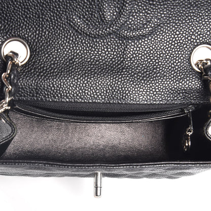 Chanel Caviar Quilted Mini Square Flap Black 5 of 7