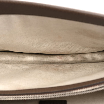 Gucci Monogram Jumbo GG Textured Dollar Calfskin Small Dionysus Shoulder Bag Camel Ebony New Acero 4 of 11