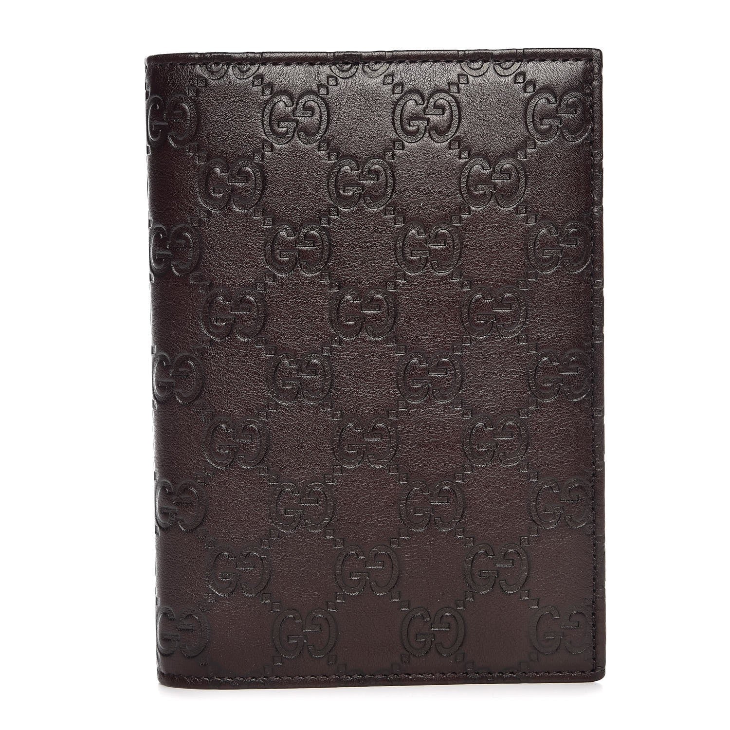 Gucci Guccissima Small Notebook Chocolate 1 of 8