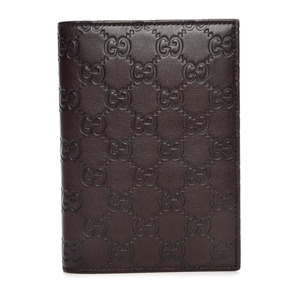 Gucci Guccissima Small Notebook Chocolate 1 of 8