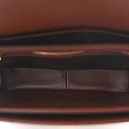 Celine Nubuck Calfskin Teen Triomphe Chestnut 5 of 12