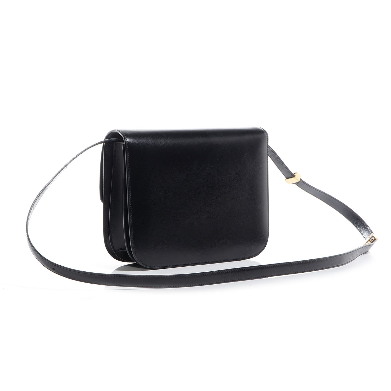 Celine Box Calfskin Medium Classic Box Flap Bag Black 3 of 9