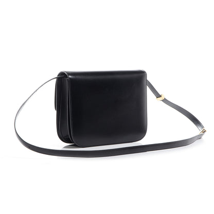 Celine Box Calfskin Medium Classic Box Flap Bag Black 3 of 9