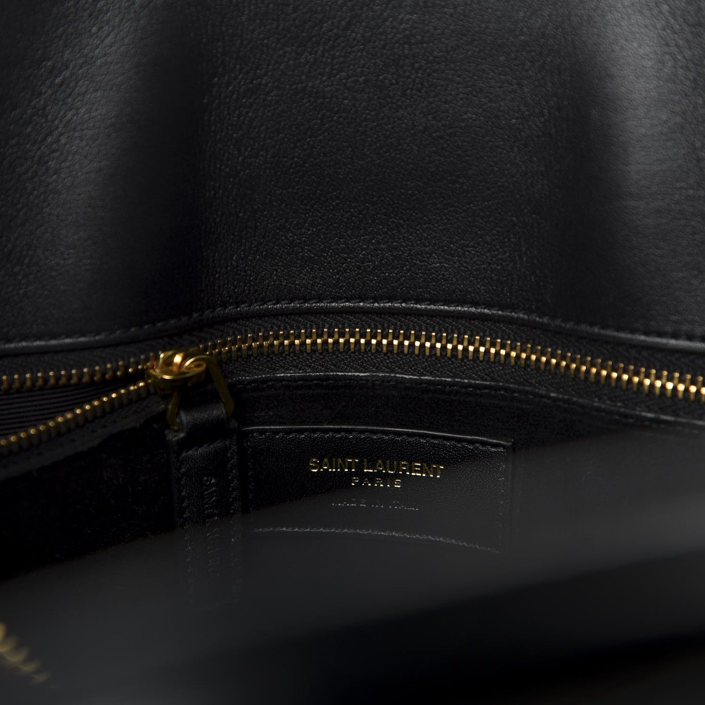 Calf Hair Leopard Print Small Sac De Jour Black