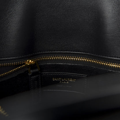 Saint Laurent Calf Hair Leopard Print Small Sac De Jour Black 6 of 9