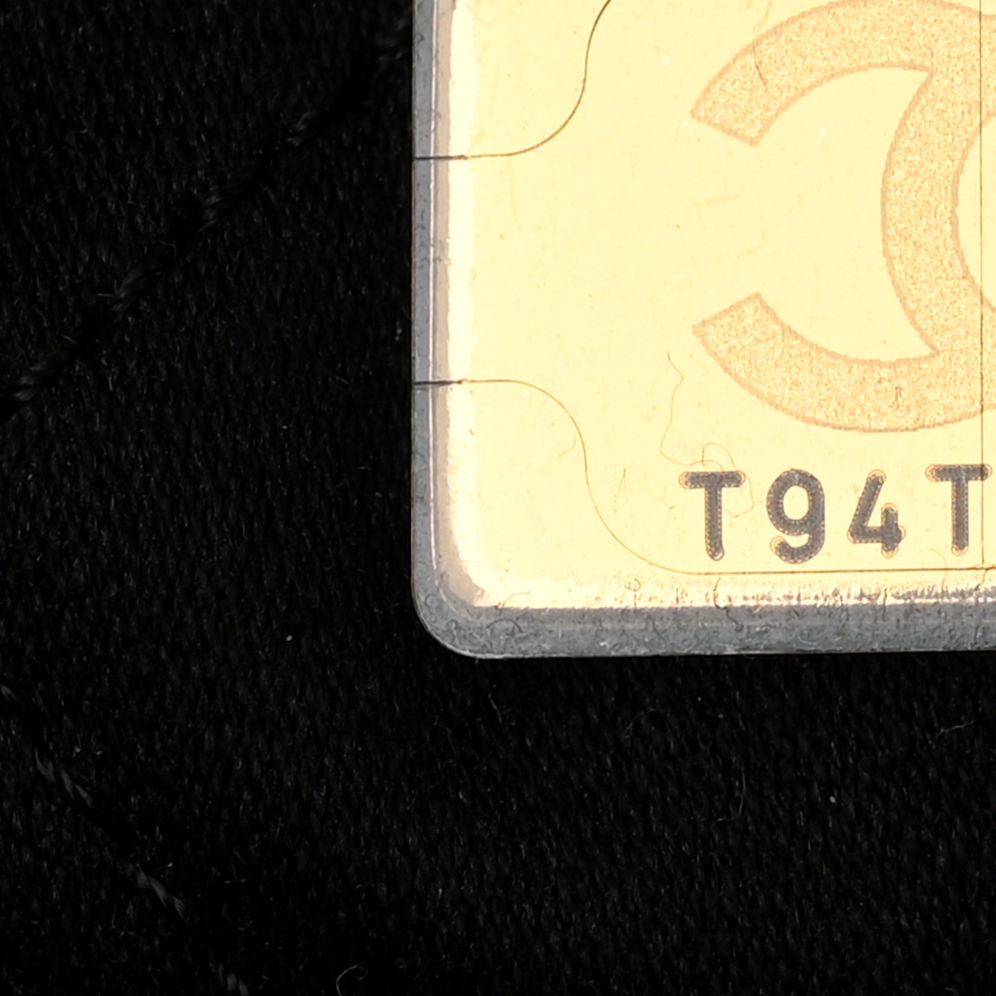 Shiny Calfskin Quilted Small Chanel 22 Black