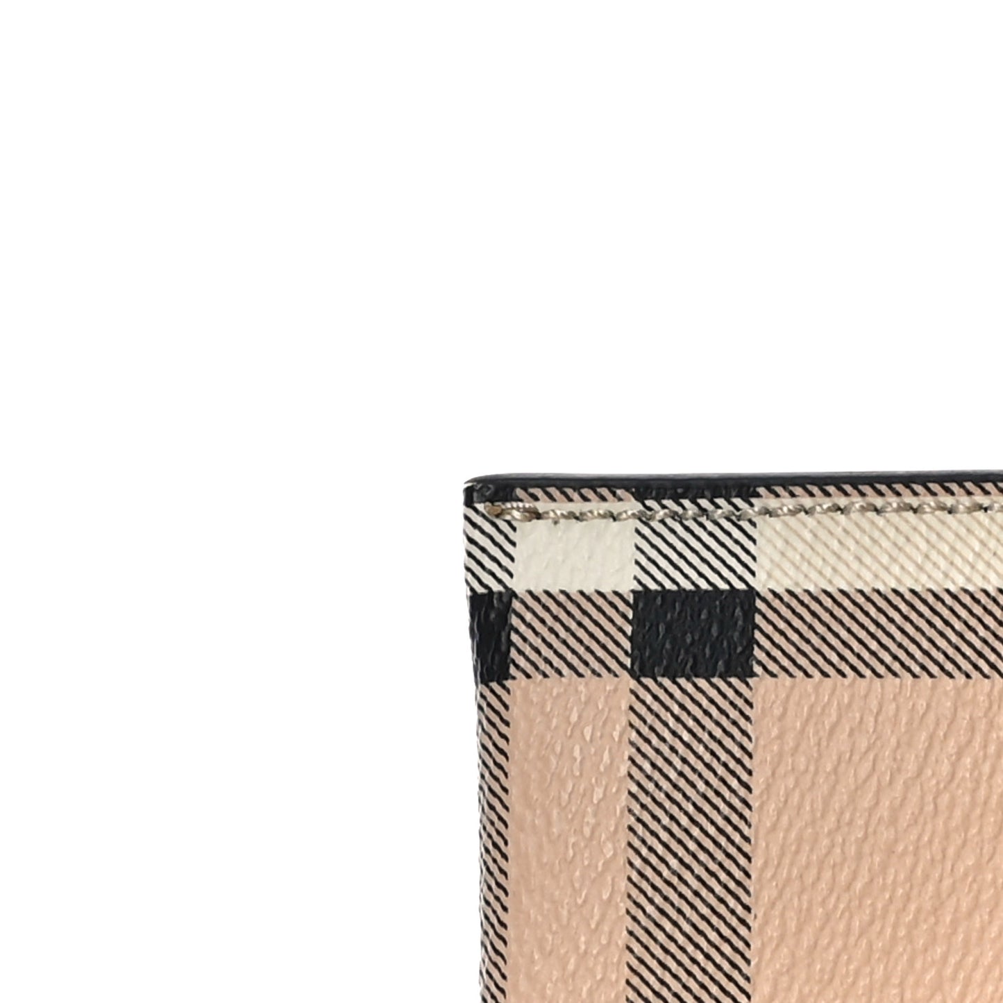 Haymarket Check Peyton Crossbody Clutch Bag Toffee