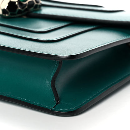 Bulgari Calfskin Serpenti Forever Crossbody Bag Emerald Green 6 of 12