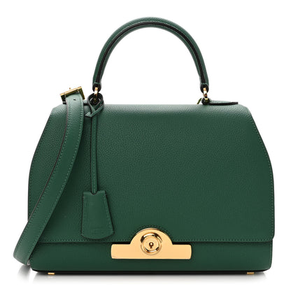 Moynat Taurillon Blush Rejane PM Emerald 1 of 9