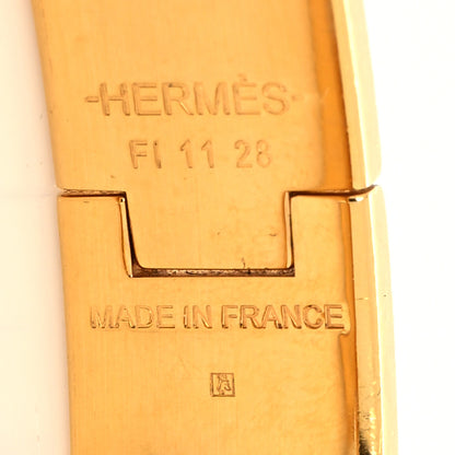 Hermes Enamel Narrow Clic Clac H Bracelet PM Black 5 of 5