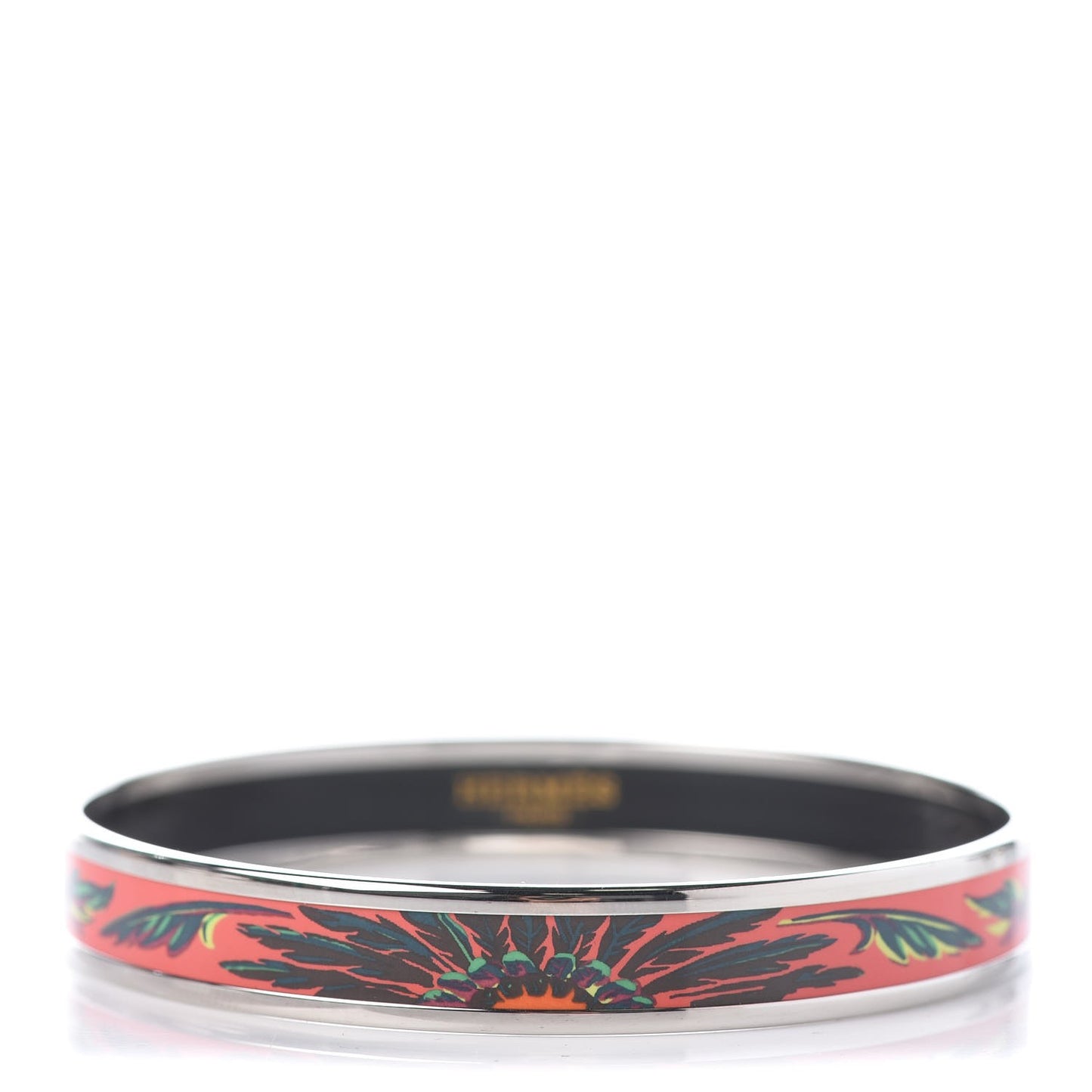 Enamel Printed Brazil Narrow Bracelet 65