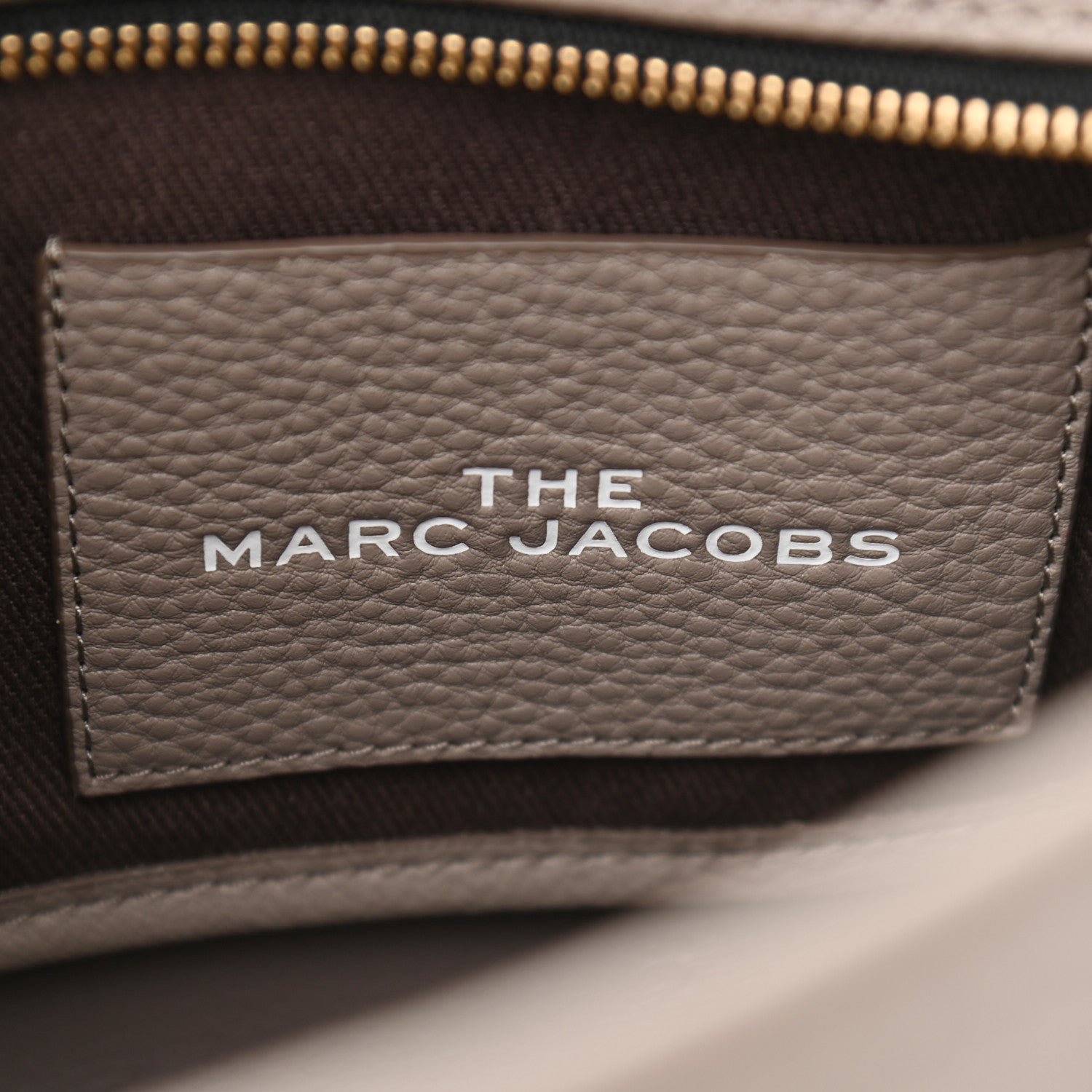 Marc Jacobs Grained Calfskin The Tote Bag Taupe 6 of 10