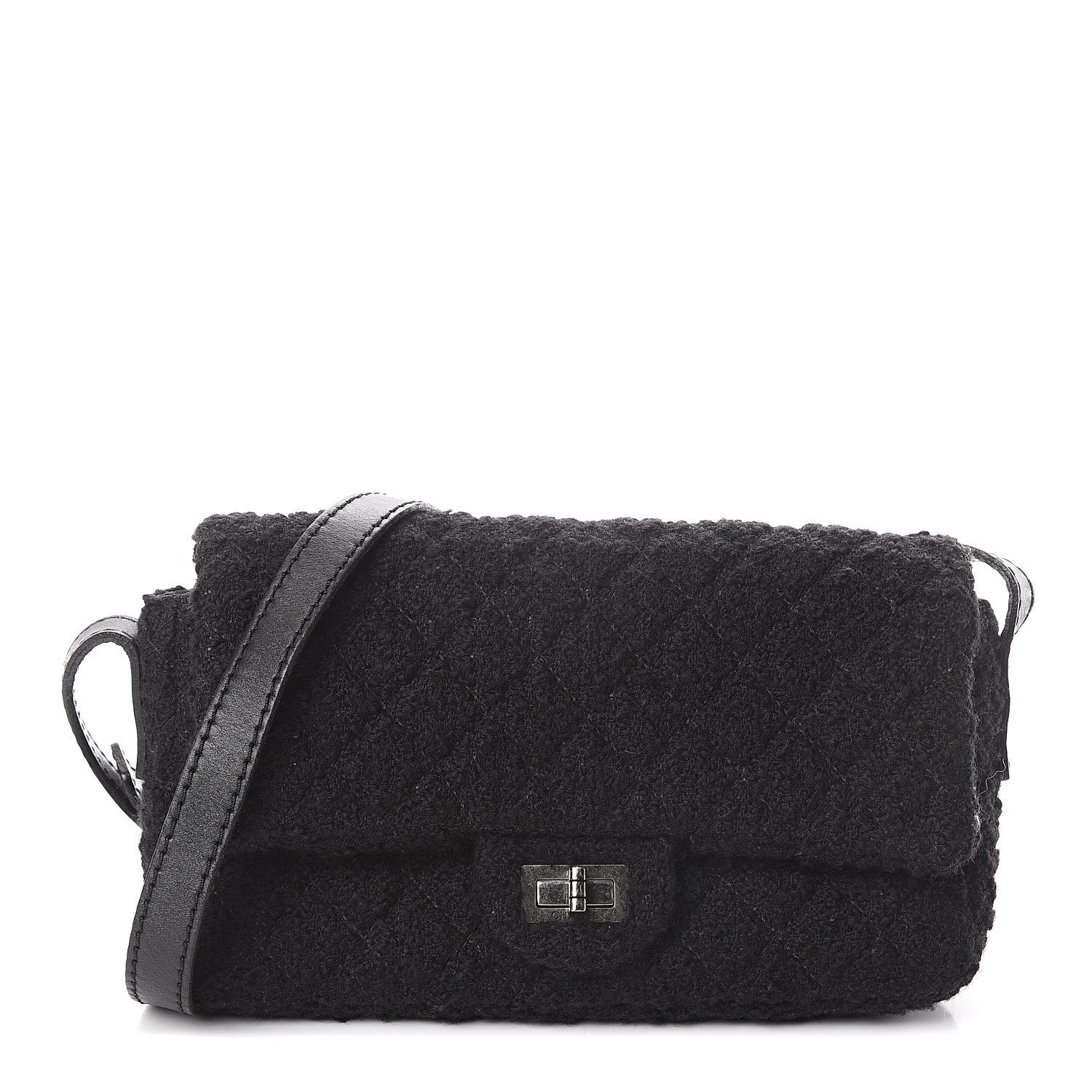 Chanel Tweed Medium Easy Reissue Messenger Flap 1 of 9