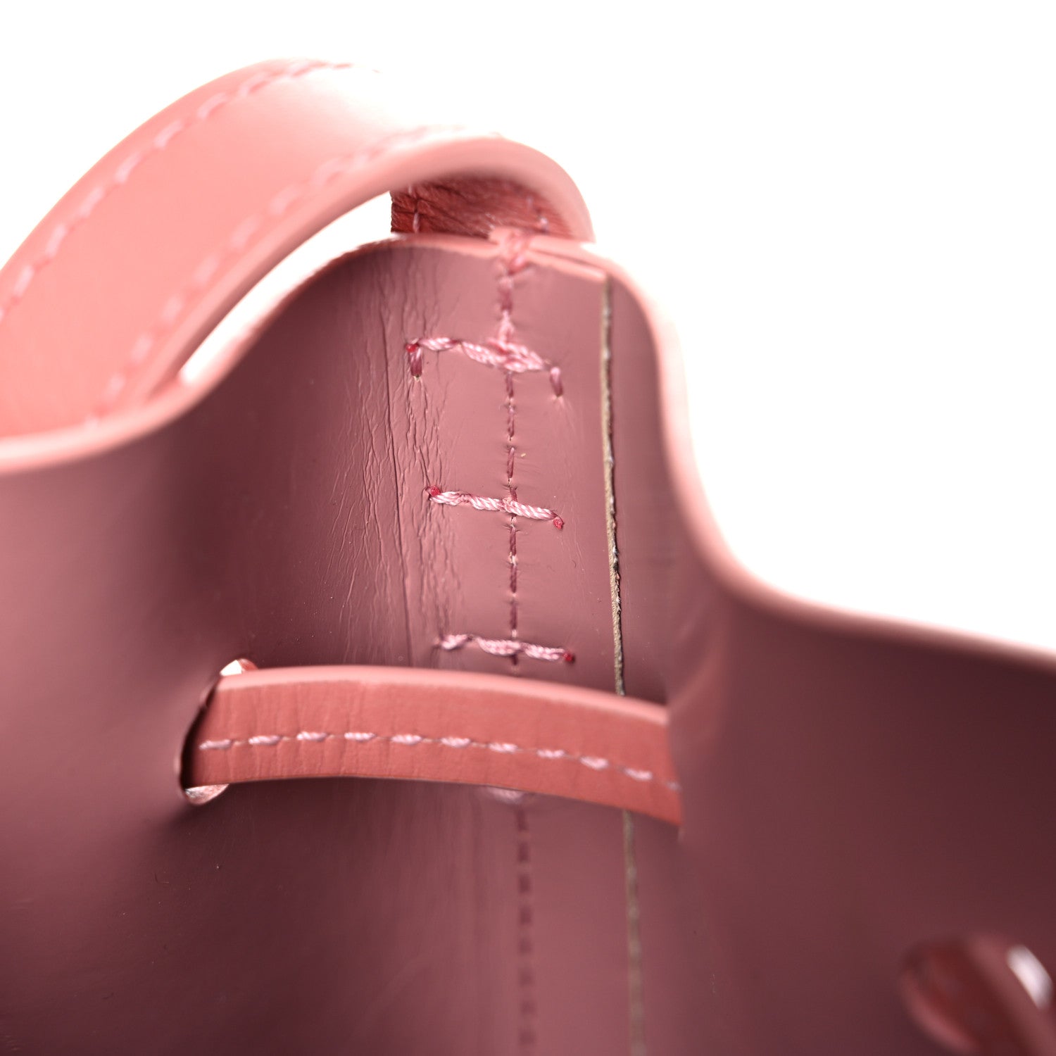 Mansur Gavriel Calfskin Mini Bucket Bag Blush 14 of 14