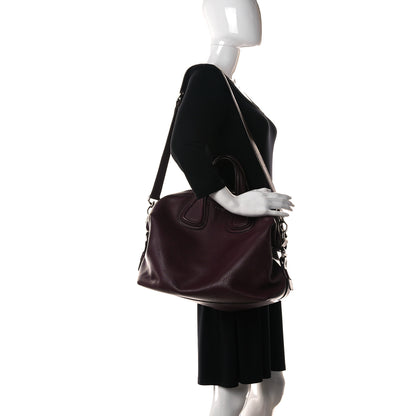 Givenchy Waxy Grained Calfskin Small Nightingale Oxblood 2 of 11